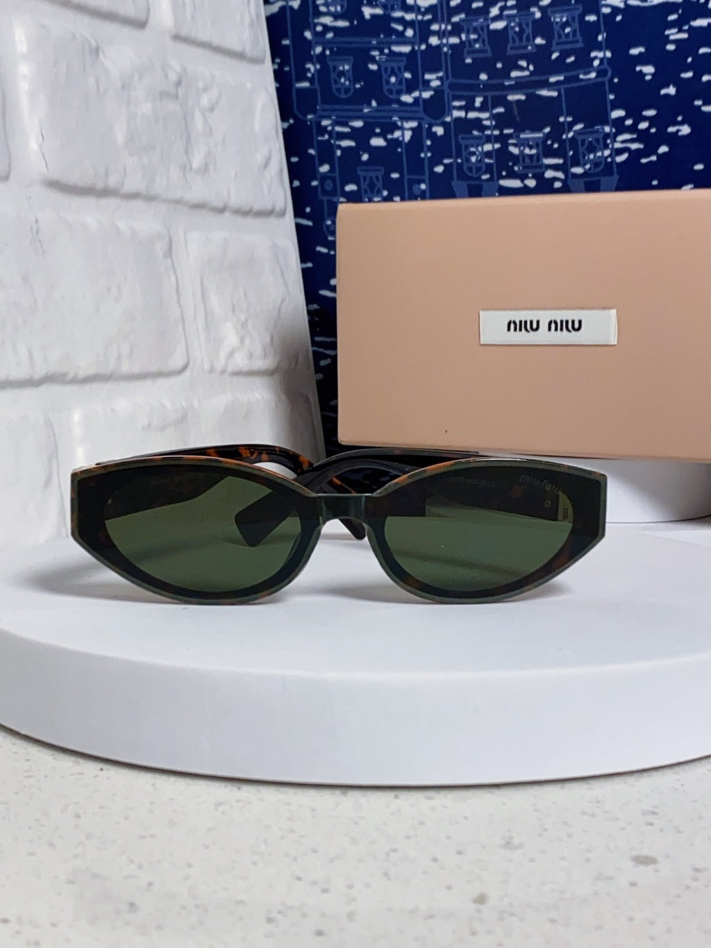 Miu Miu Cat-Eye Black Lens Sunglasses for Women - 867217 - detail image 2