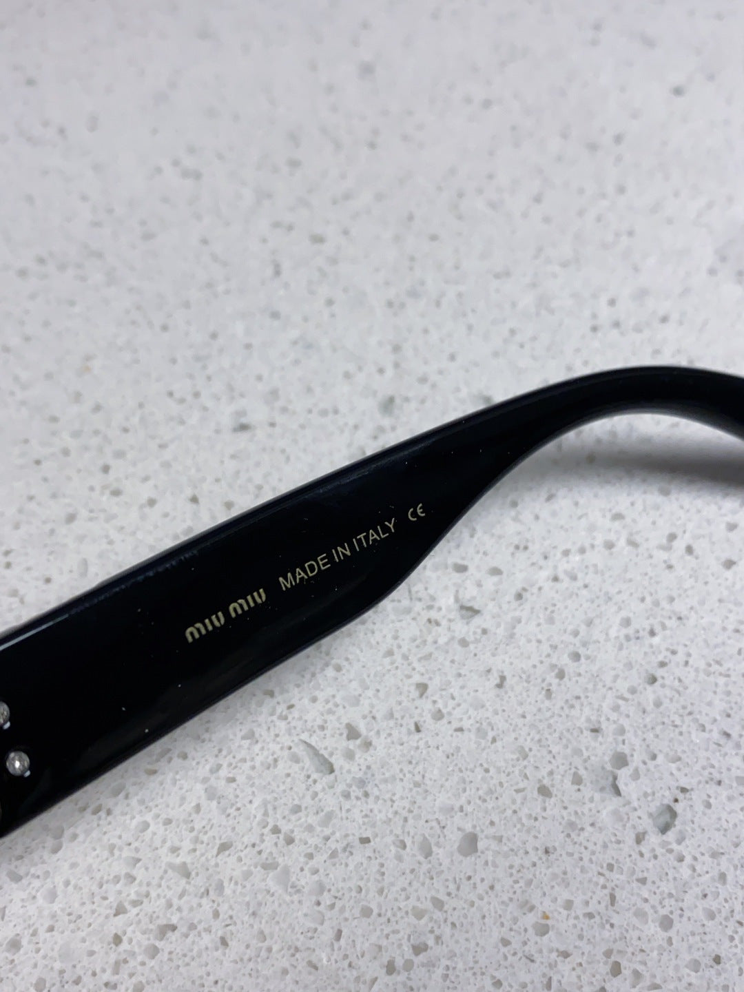 Miu Miu Cat-Eye Black Lens Sunglasses for Women - 867220 - detail image 8