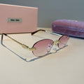 Miu Miu Fashion Silver Lens Sunglasses for Men & Women - 449680