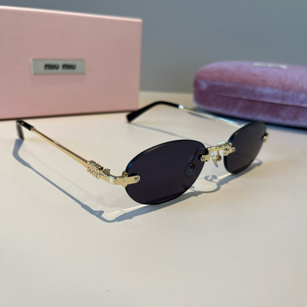 Miu Miu Fashion Silver Lens Sunglasses for Men & Women - 449682