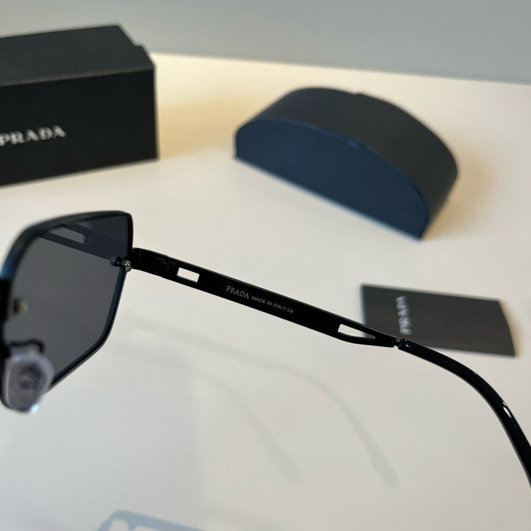 Prada Polarized Fashion Black Lens Sunglasses for Men - 382717 - detail image 9
