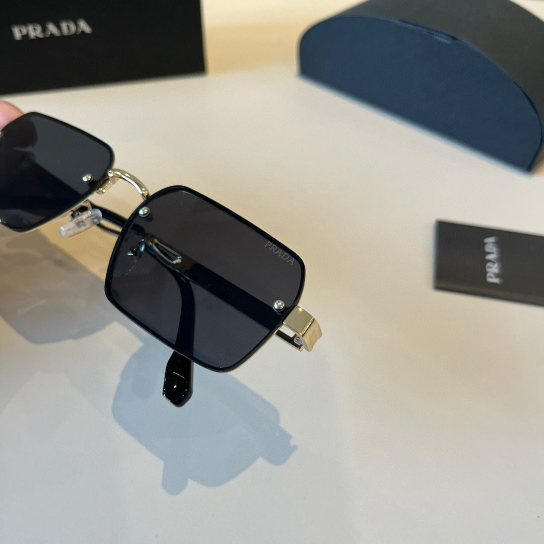 Prada Polarized Fashion Silver Lens Sunglasses for Men - 382718 - detail image 6