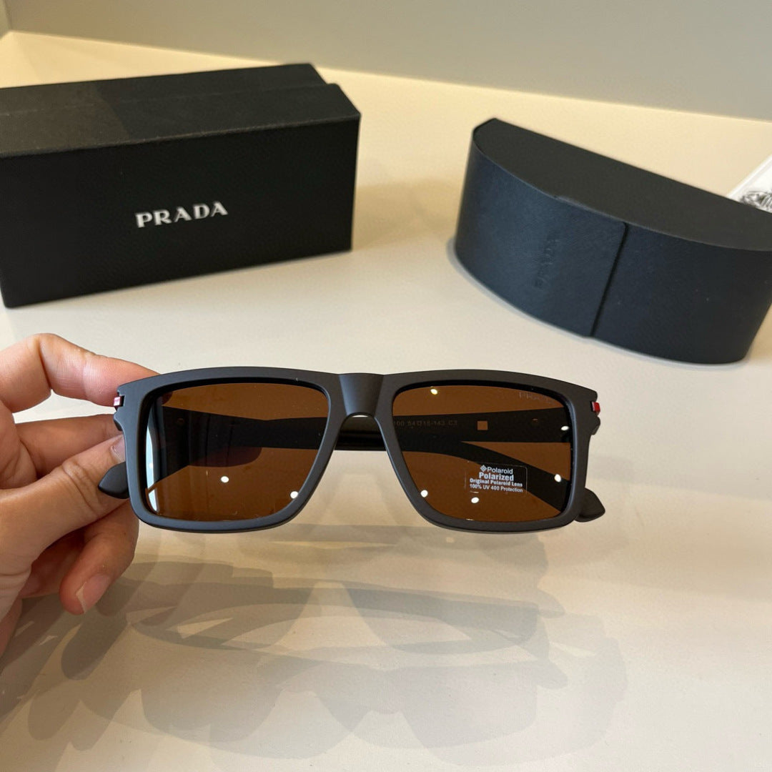 Prada Fashion Black Lens Sunglasses for Men & Women - 372099 - detail image 4