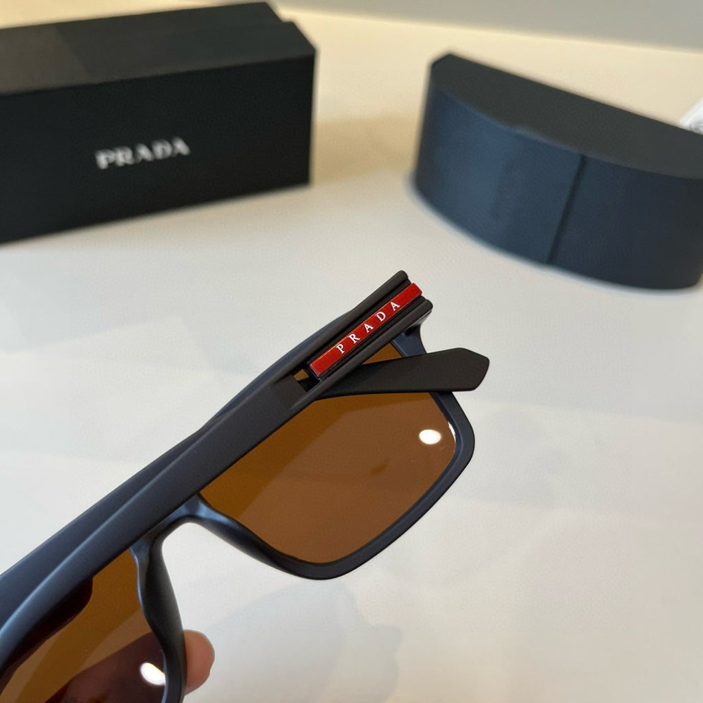 Prada Fashion Black Lens Sunglasses for Men & Women - 372099 - detail image 6