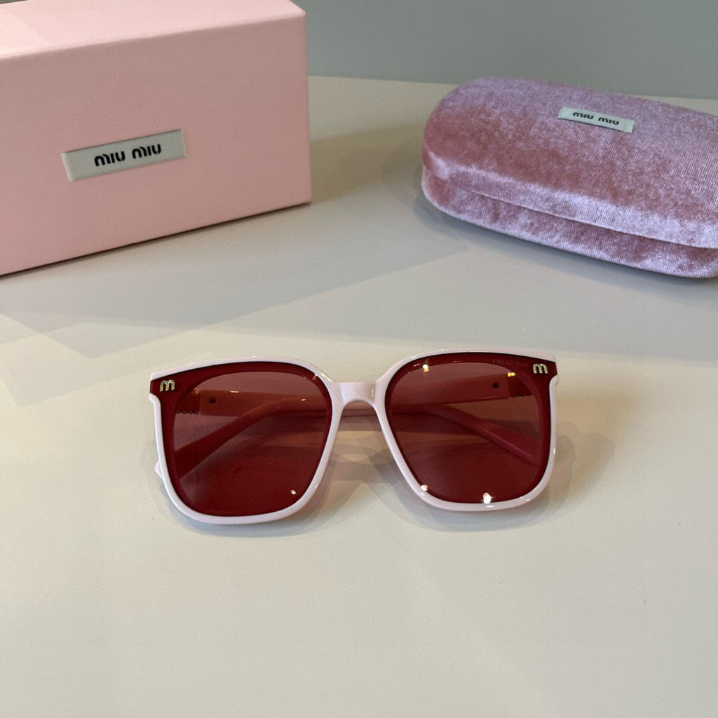Miu Miu Fashion Red Lens Sunglasses for Men & Women - 372405 - detail image 3