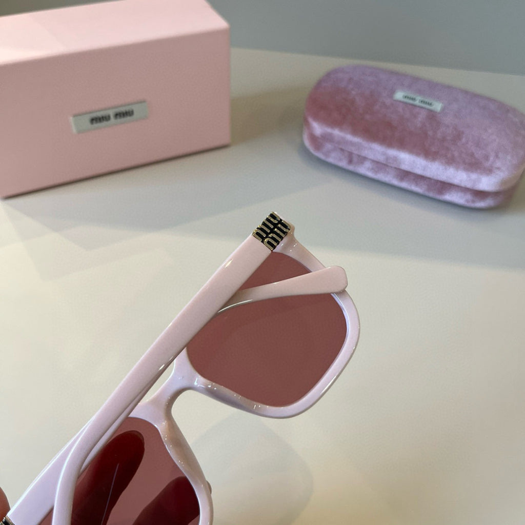 Miu Miu Fashion Red Lens Sunglasses for Men & Women - 372405 - detail image 5