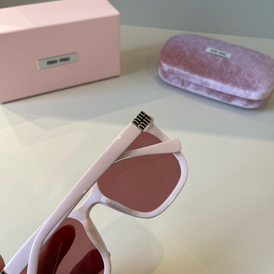 Miu Miu Fashion Red Lens Sunglasses for Men & Women - 372405 - detail image 5