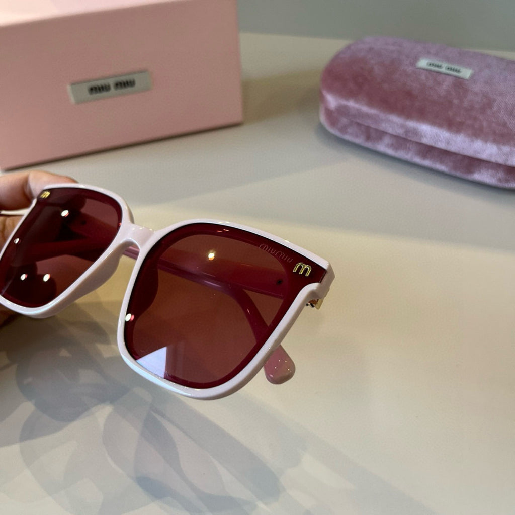 Miu Miu Fashion Red Lens Sunglasses for Men & Women - 372405 - detail image 4