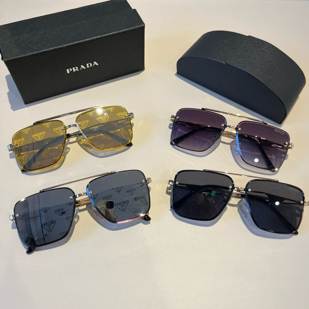 Prada Polarized Fashion Gray Lens Sunglasses for Men - 449411 - detail image 11