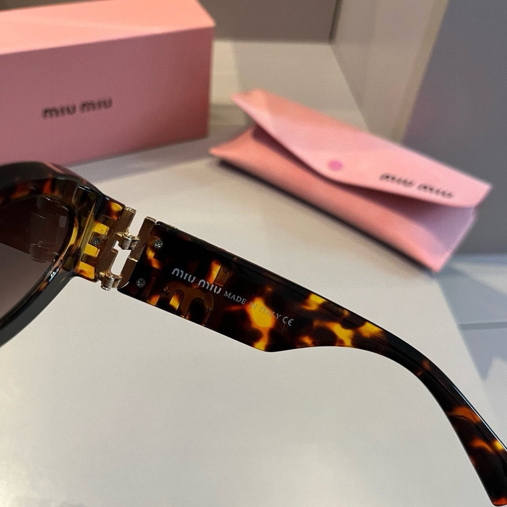 Miu Miu Cat-Eye Brown Lens Sunglasses for Men & Women - 399236 - detail image 7