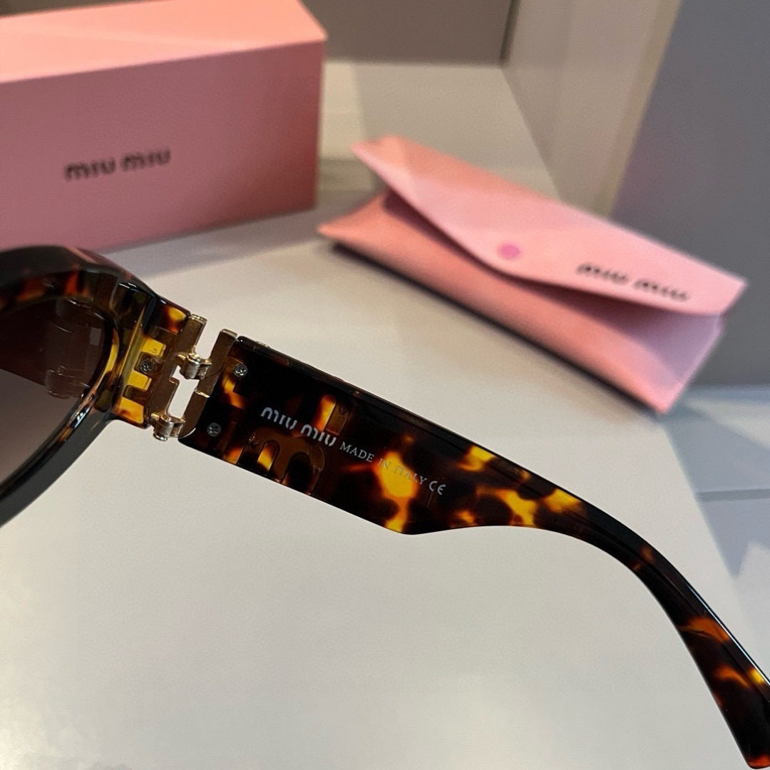 Miu Miu Cat-Eye Brown Lens Sunglasses for Men & Women - 432605 - detail image 7