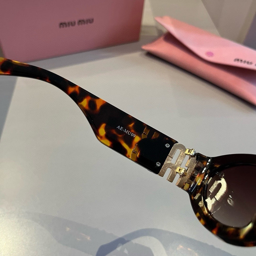 Miu Miu Cat-Eye Brown Lens Sunglasses for Men & Women - 399236 - detail image 8