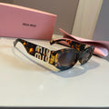 Miu Miu Cat-Eye Brown Lens Sunglasses for Men & Women - 432605