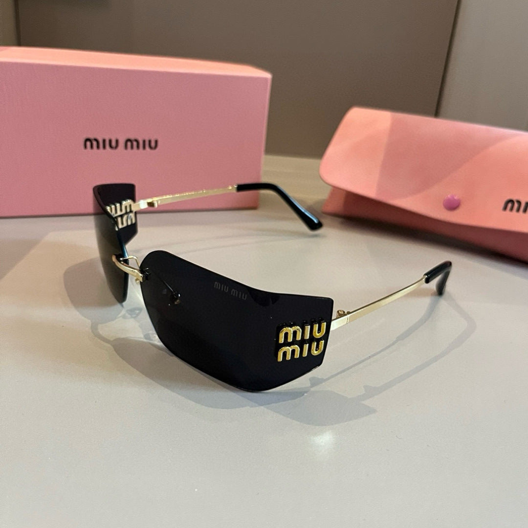Miu Miu Fashion Black Lens Sunglasses for Men & Women - 399240 - detail image 3
