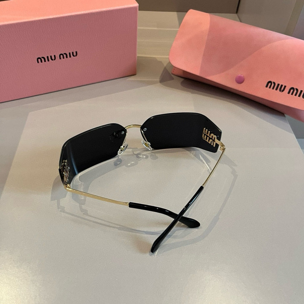 Miu Miu Fashion Black Lens Sunglasses for Men & Women - 399240 - detail image 6
