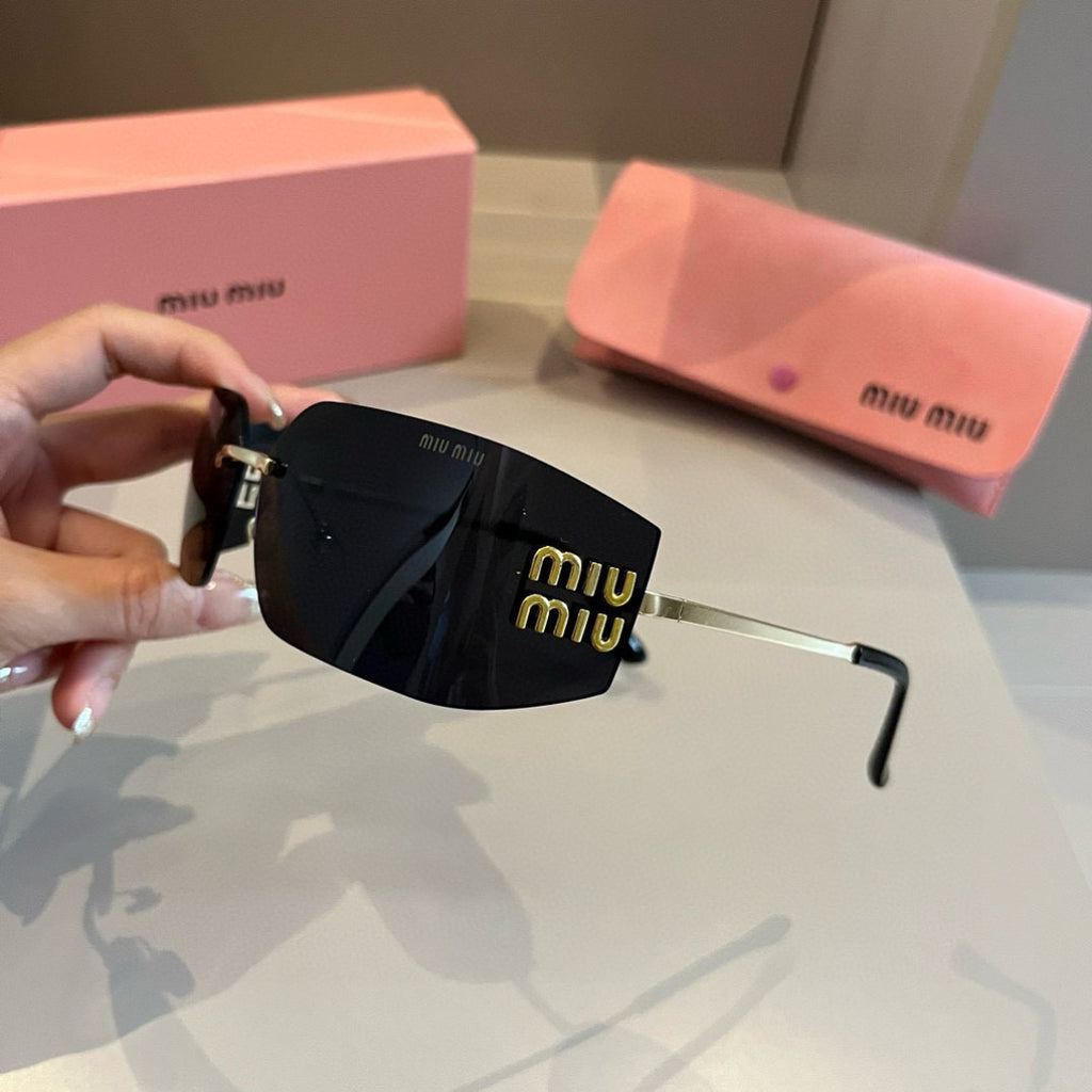 Miu Miu Fashion Black Lens Sunglasses for Men & Women - 432640 - detail image 5