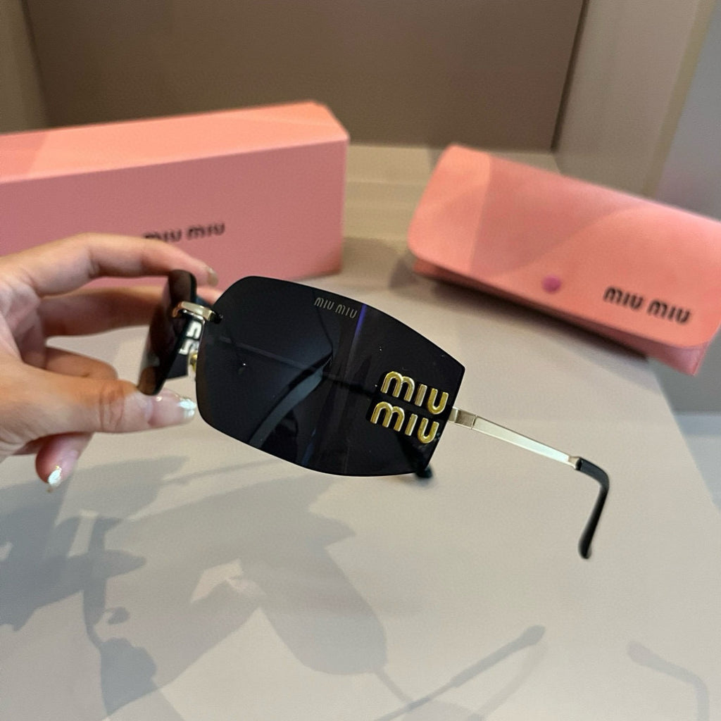 Miu Miu Fashion Black Lens Sunglasses for Men & Women - 449752 - detail image 4