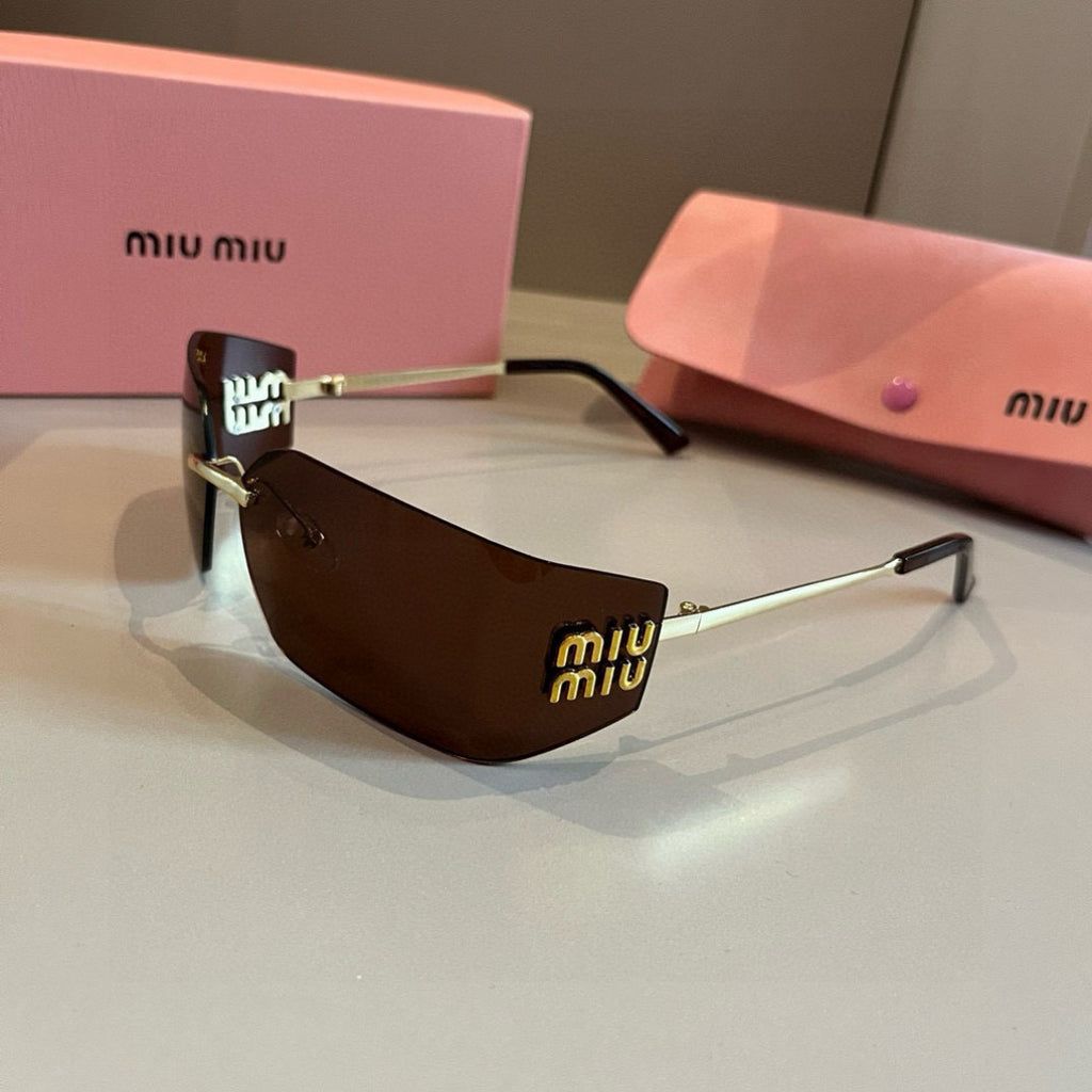 Miu Miu Fashion Brown Lens Sunglasses for Men & Women - 432641 - detail image 3