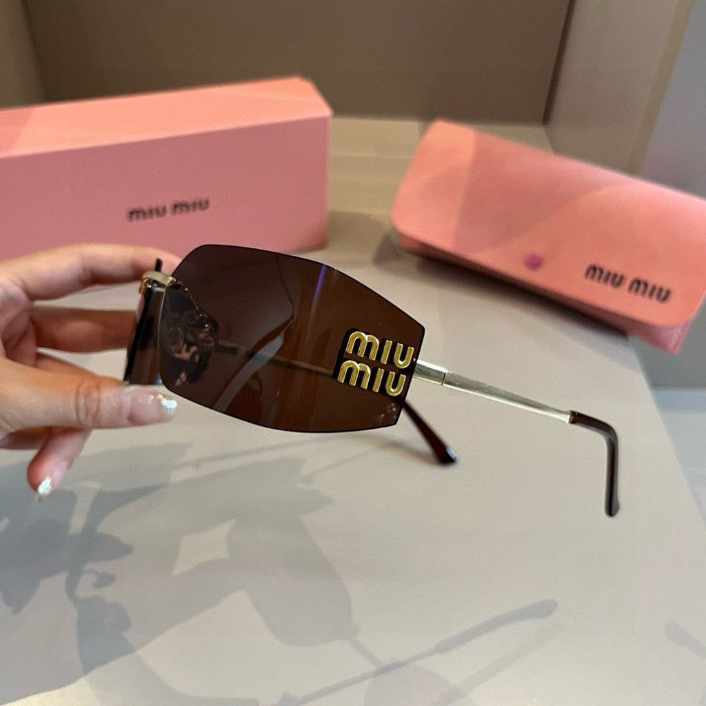 Miu Miu Fashion Brown Lens Sunglasses for Men & Women - 432641 - detail image 4