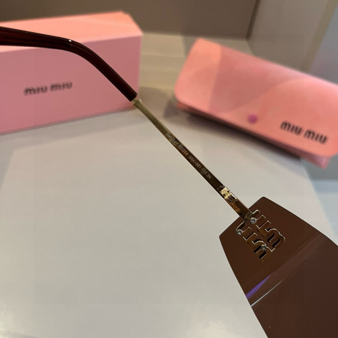 Miu Miu Fashion Brown Lens Sunglasses for Men & Women - 432641 - detail image 7