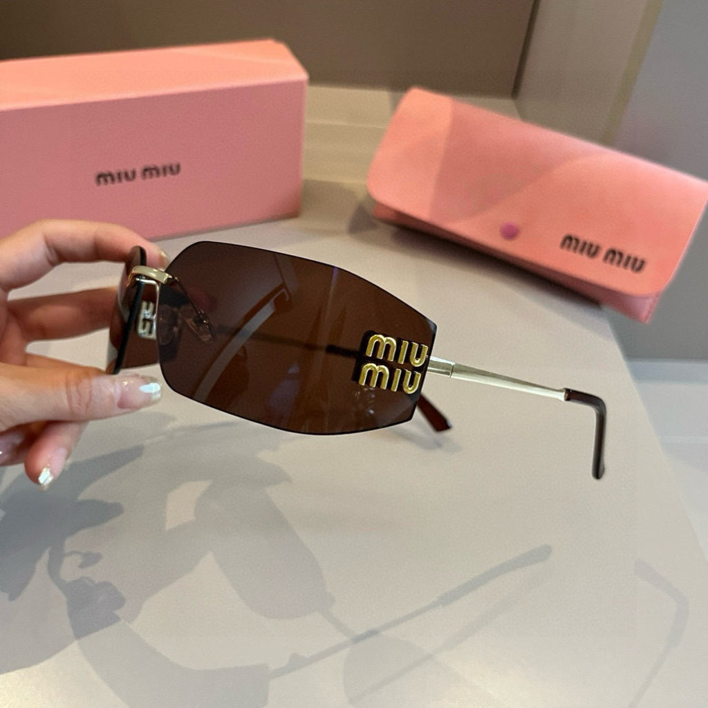 Miu Miu Fashion Brown Lens Sunglasses for Men & Women - 432641 - detail image 5