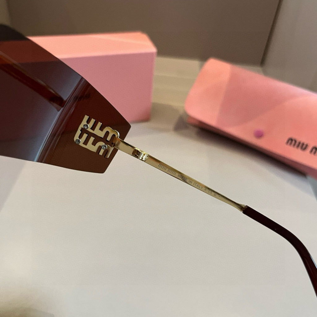 Miu Miu Fashion Brown Lens Sunglasses for Men & Women - 432641 - detail image 8