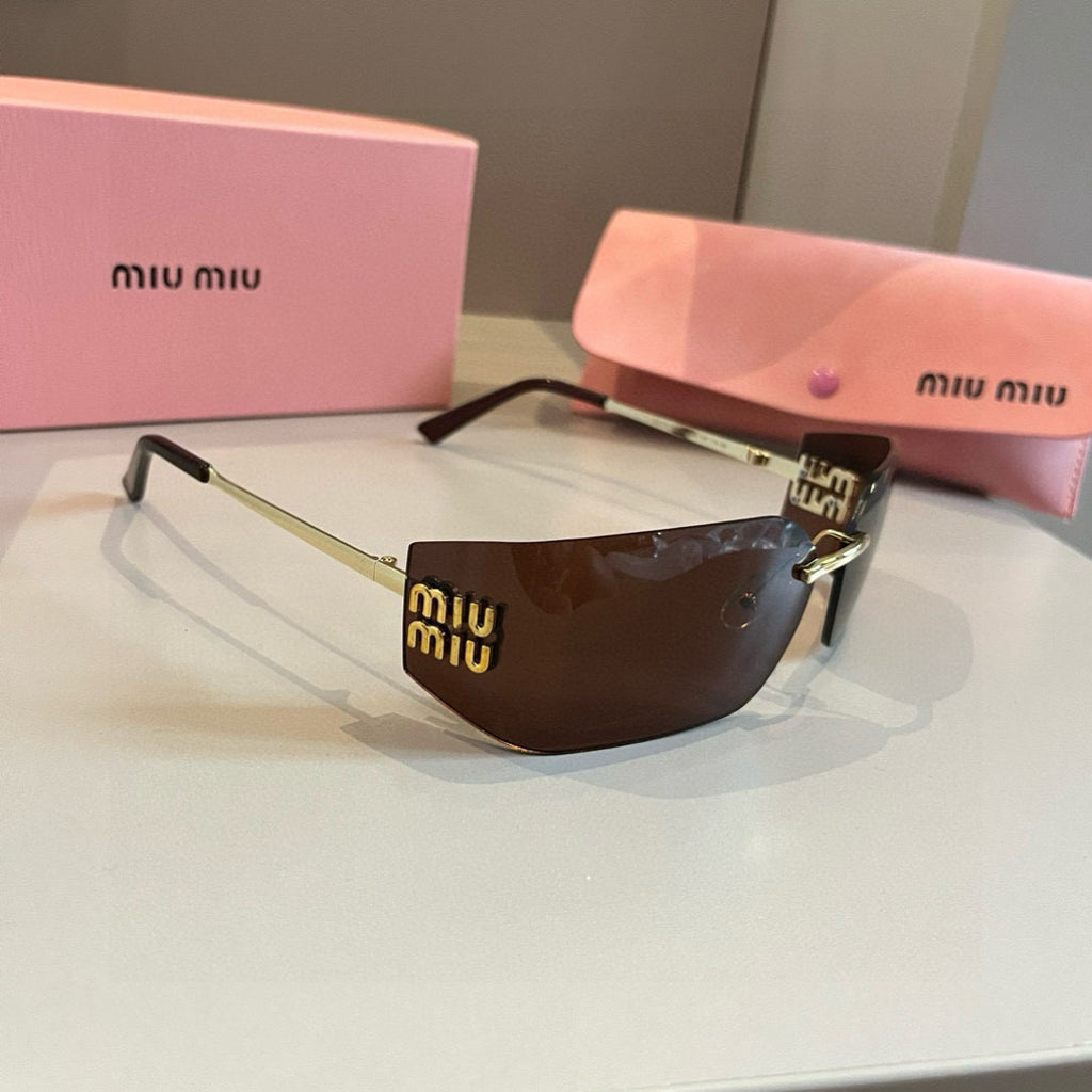 Miu Miu Fashion Brown Lens Sunglasses for Men & Women - 432641