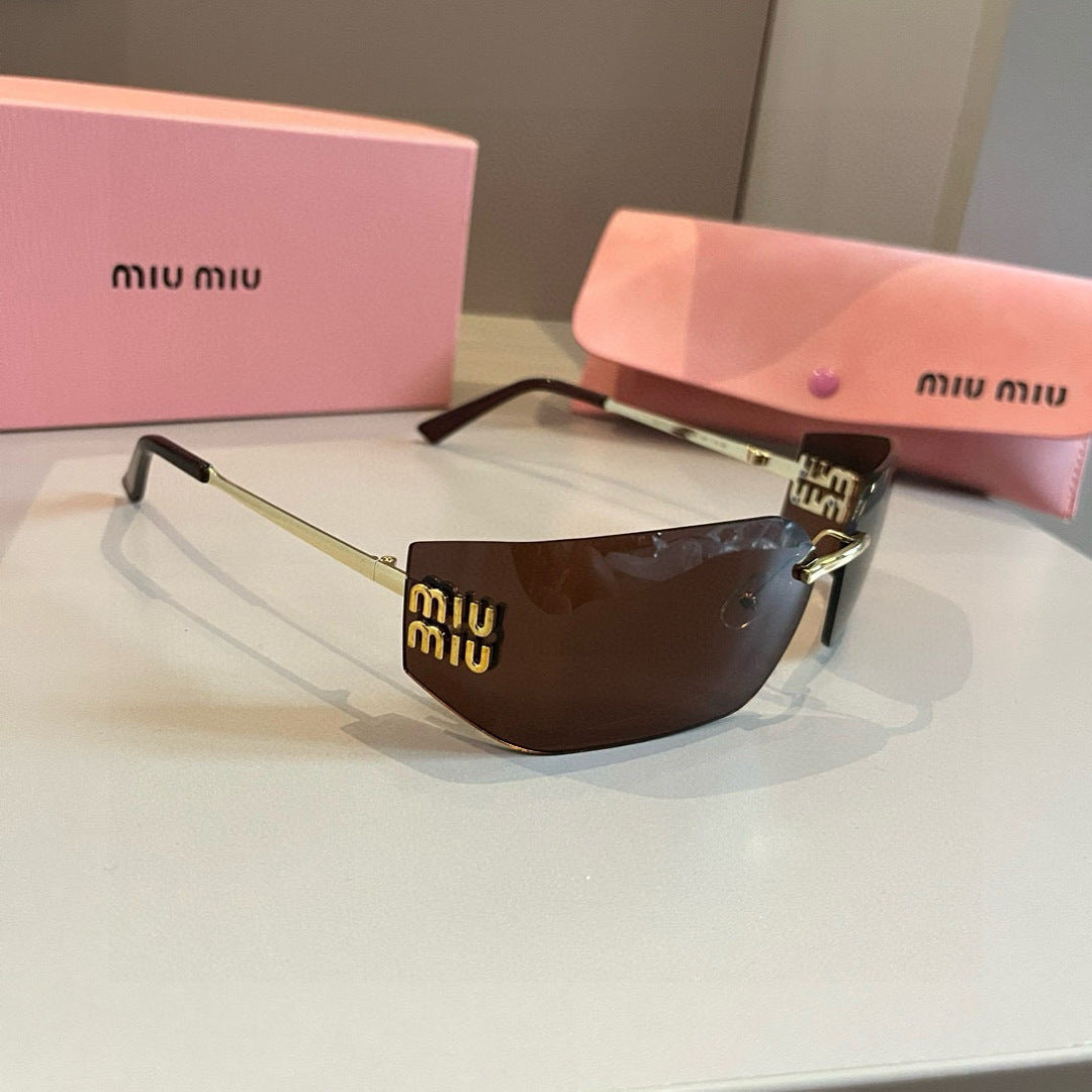 Miu Miu Fashion Brown Lens Sunglasses for Men & Women - 432641