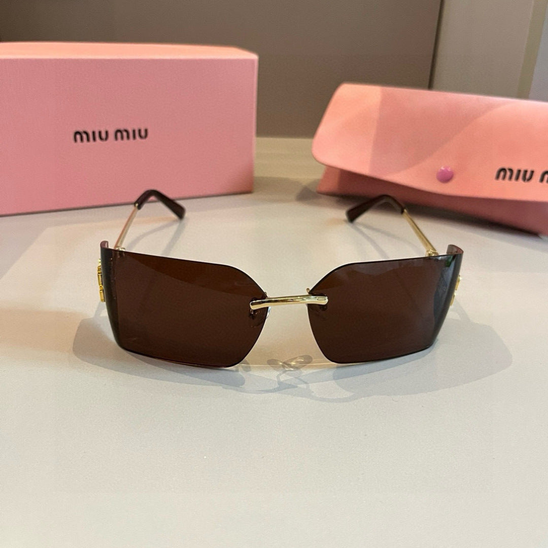Miu Miu Fashion Brown Lens Sunglasses for Men & Women - 432641 - detail image 2