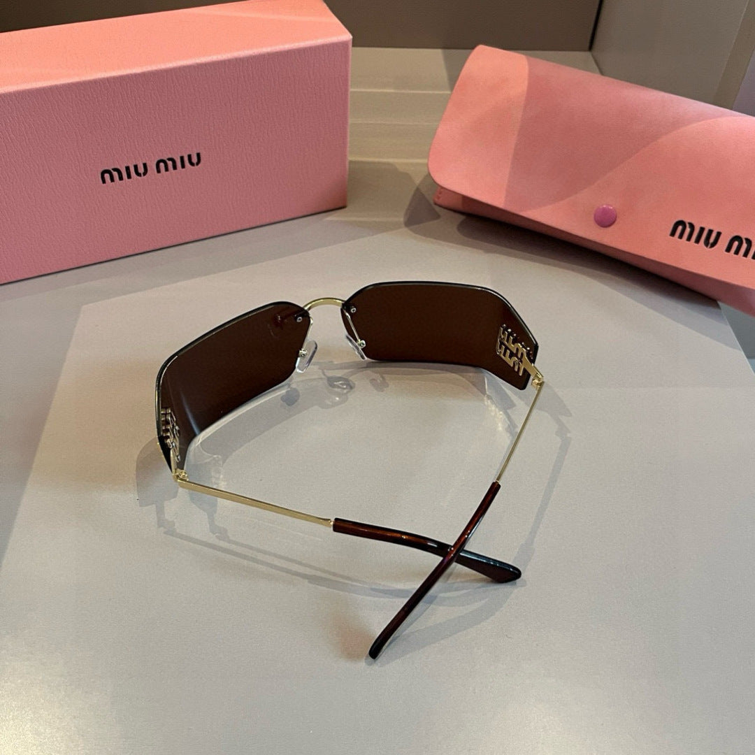 Miu Miu Fashion Brown Lens Sunglasses for Men & Women - 432641 - detail image 6