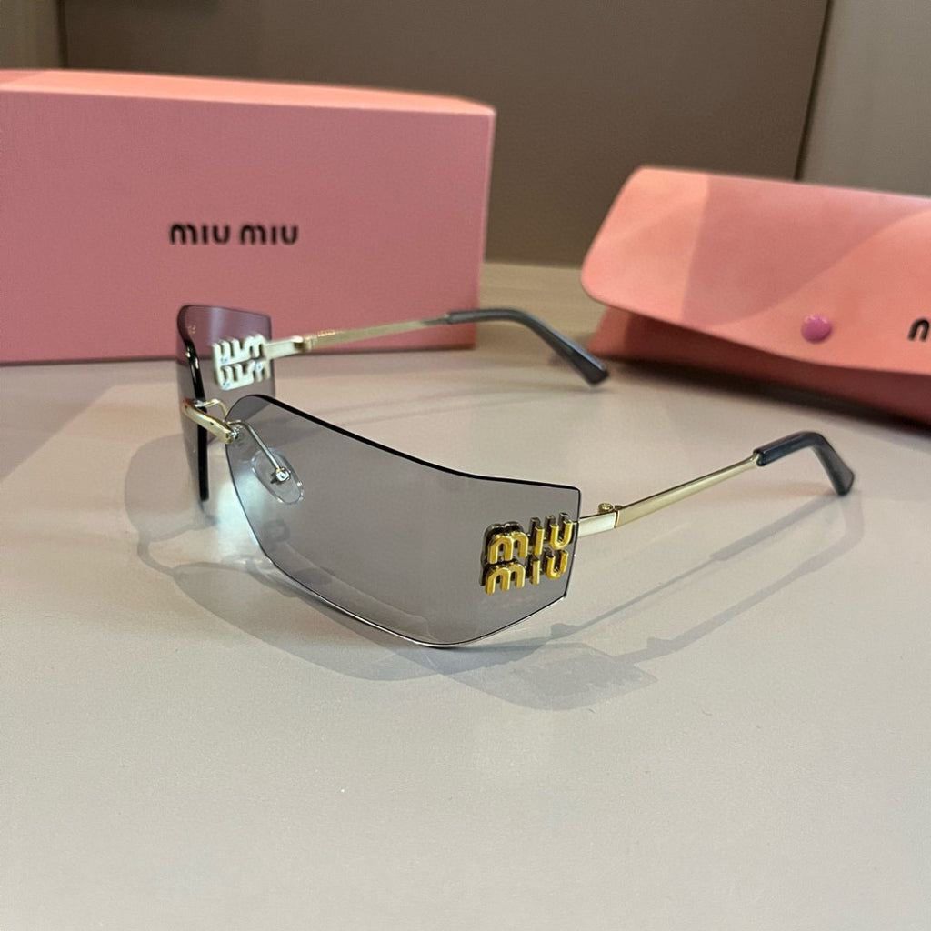 Miu Miu Fashion Silver Lens Sunglasses for Men & Women - 432677 - detail image 2