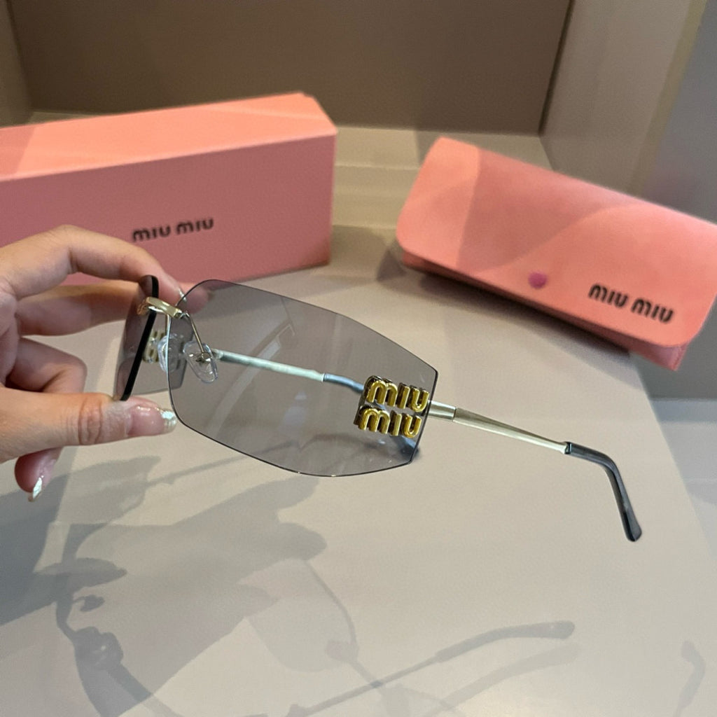 Miu Miu Fashion Silver Lens Sunglasses for Men & Women - 432677 - detail image 5