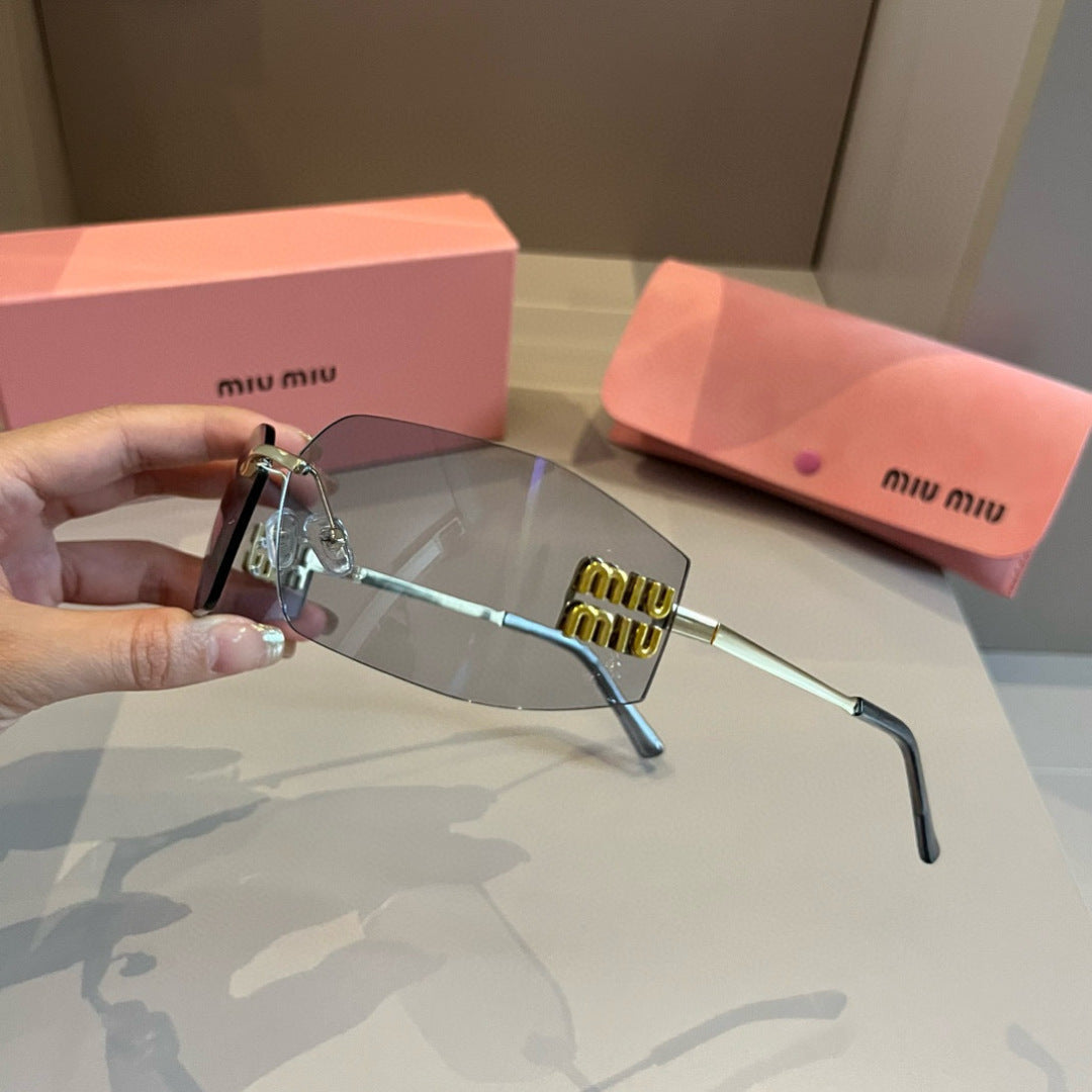 Miu Miu Fashion Silver Lens Sunglasses for Men & Women - 432677 - detail image 3