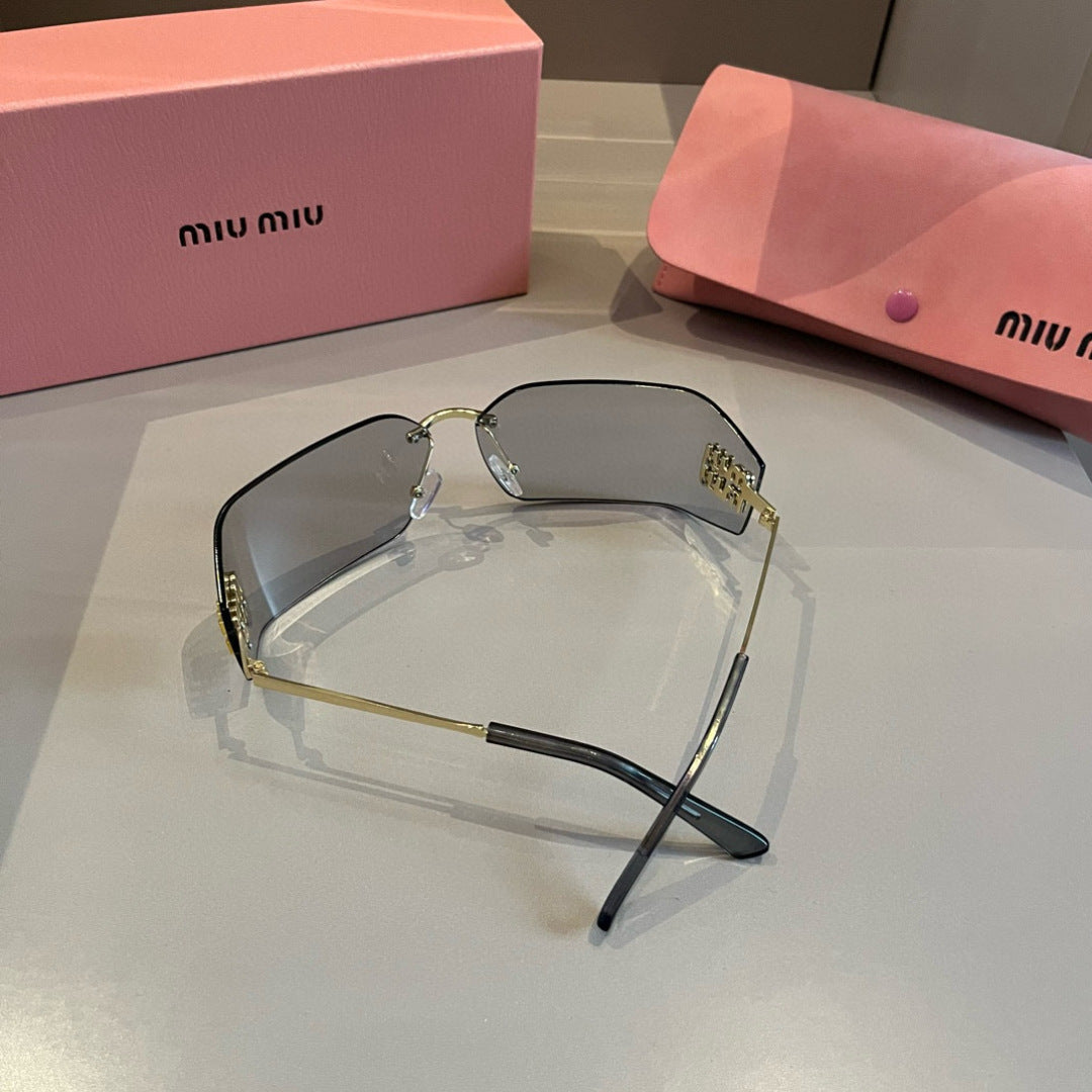 Miu Miu Fashion Silver Lens Sunglasses for Men & Women - 432677 - detail image 4