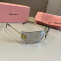 Miu Miu Fashion Silver Lens Sunglasses for Men & Women - 432677