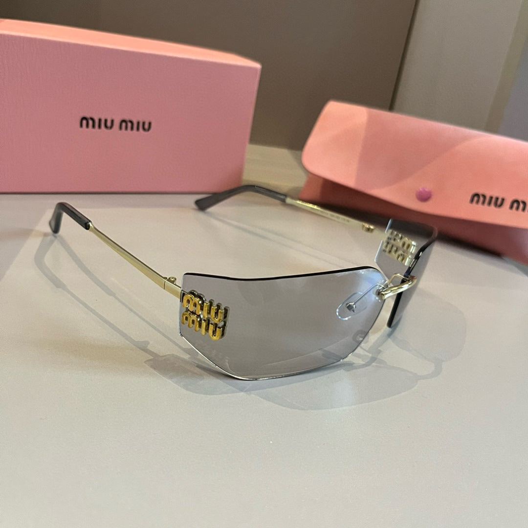 Miu Miu Fashion Silver Lens Sunglasses for Men & Women - 432677