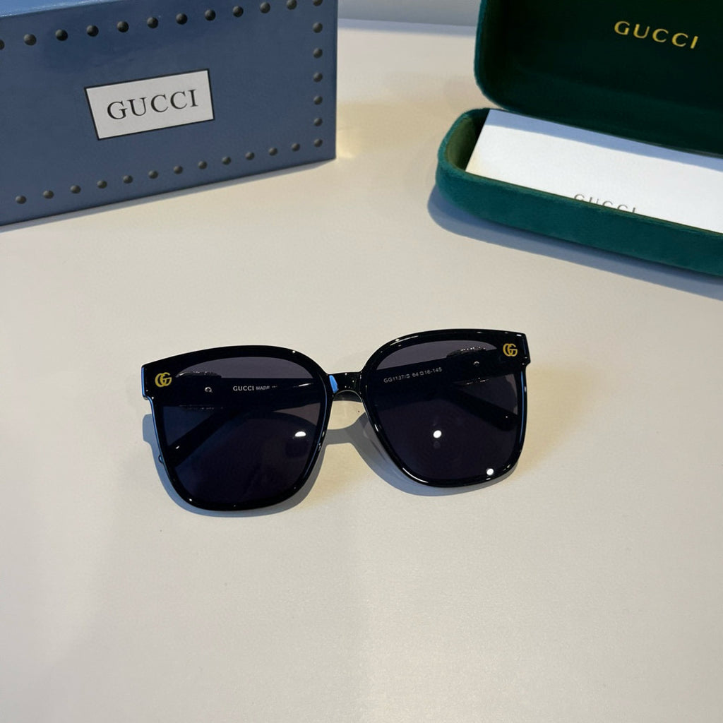 Gucci Fashion Black Lens Sunglasses for Men & Women - 398311 - detail image 4