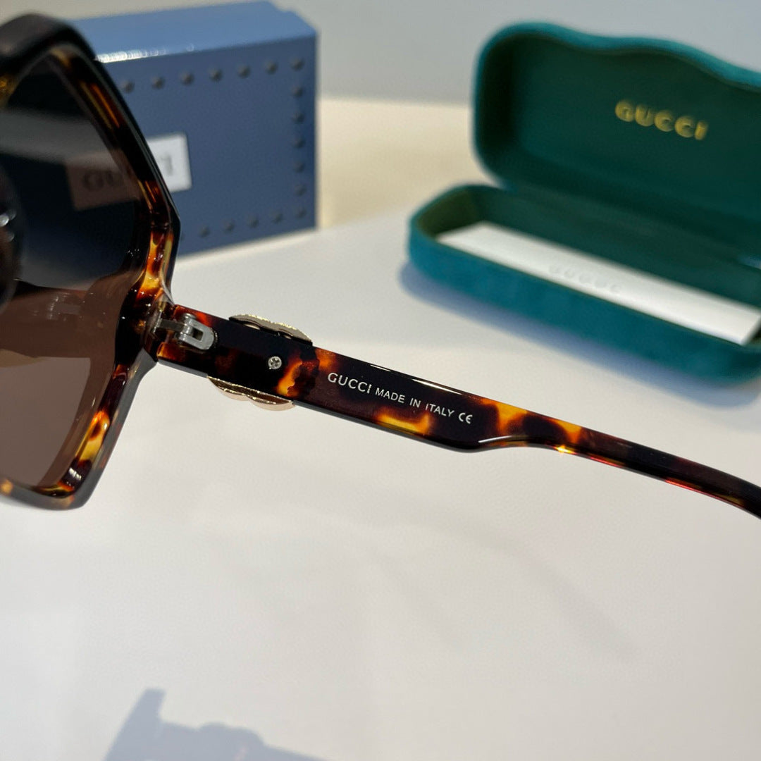Gucci Fashion Black Lens Sunglasses for Men & Women - 398314 - detail image 9