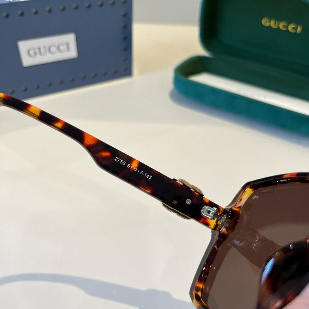 Gucci Fashion Black Lens Sunglasses for Men & Women - 398314 - detail image 10