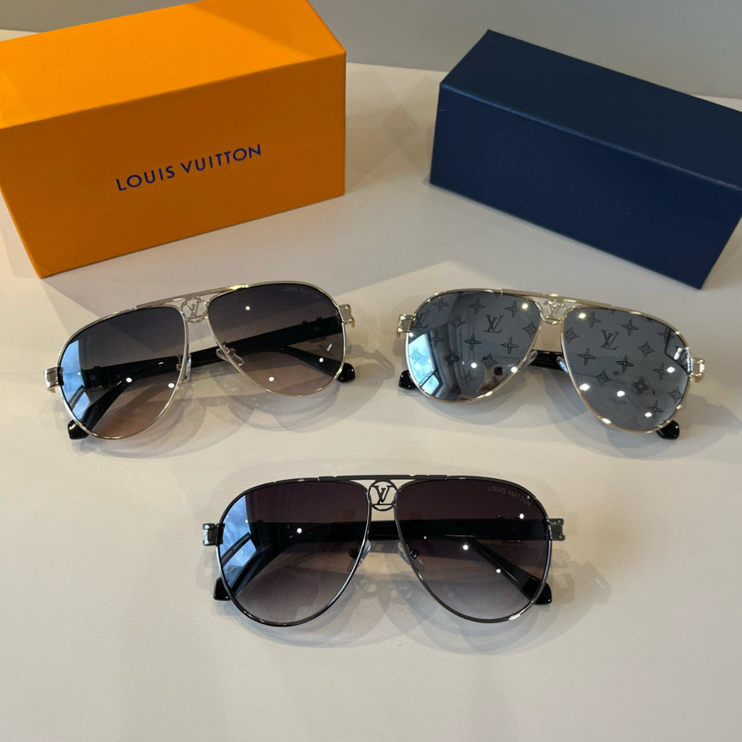 Louis Vuitton Metal Aviator Silver Lens Sunglasses for Men & Women - 933779 - detail image 9