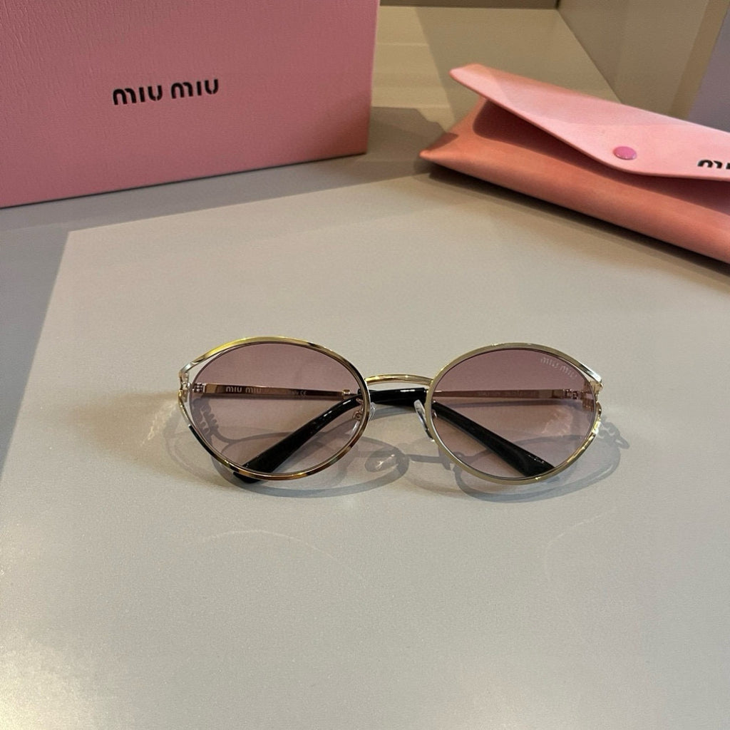 Miu Miu Metal Fashion Silver Lens Sunglasses for Men & Women - 449722 - detail image 4