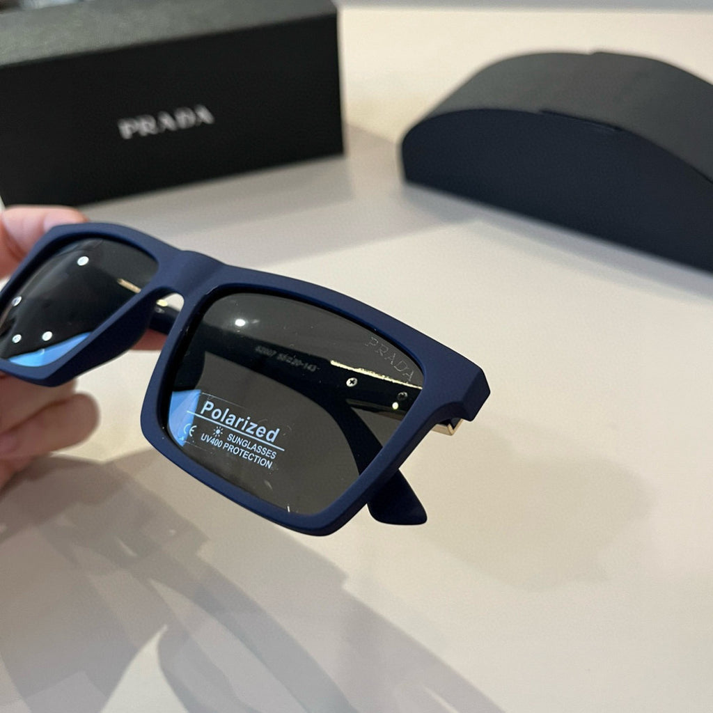 Prada Polarized Fashion Black Lens Sunglasses for Men - 449349 - detail image 6