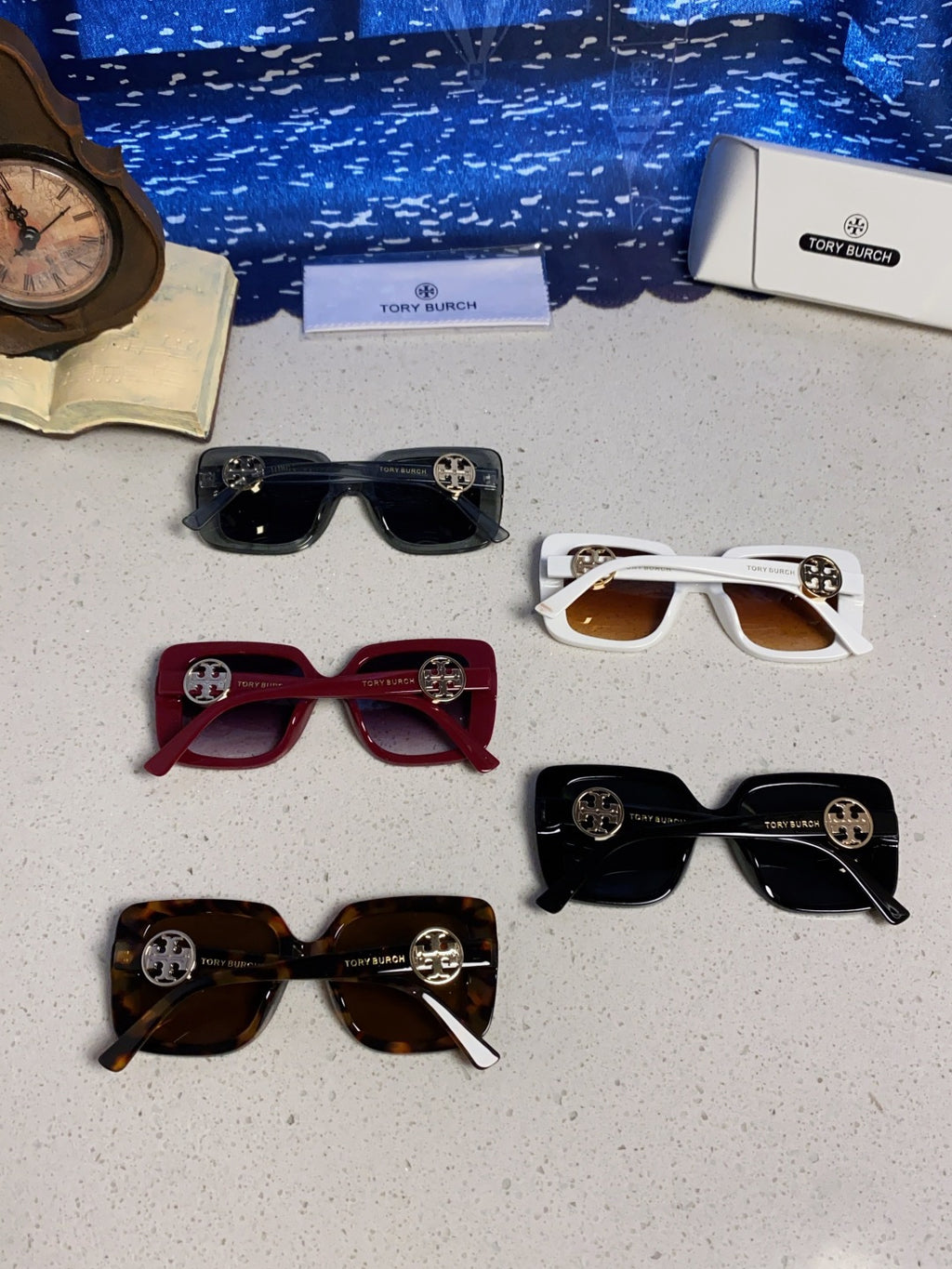 Burberry Square Brown Lens Sunglasses for Women - 432509 - detail image 11