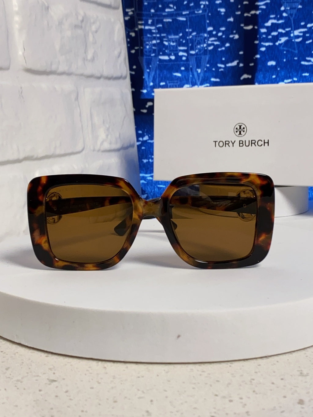 Burberry Square Brown Lens Sunglasses for Women - 432508 - detail image 2