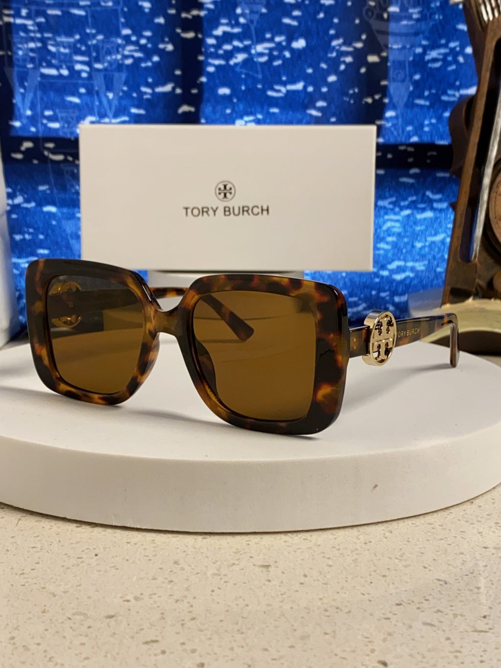 Burberry Square Brown Lens Sunglasses for Women - 432508