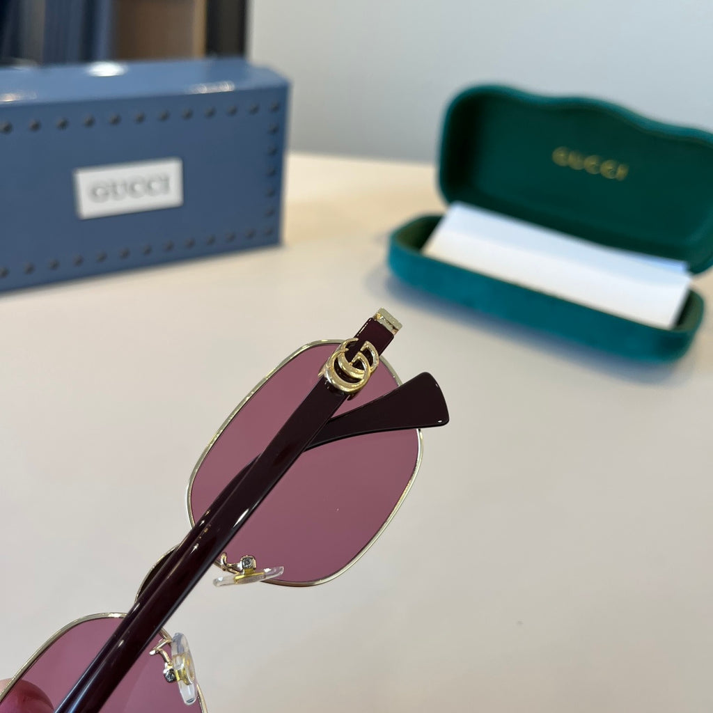 Gucci Polarized Fashion Blue Lens Sunglasses for Men - 997586 - detail image 8
