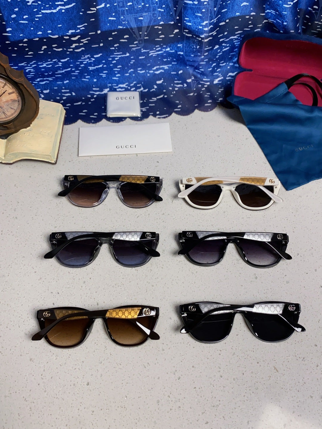 Gucci Cat-Eye Brown Lens Sunglasses for Men & Women - 357955 - detail image 11
