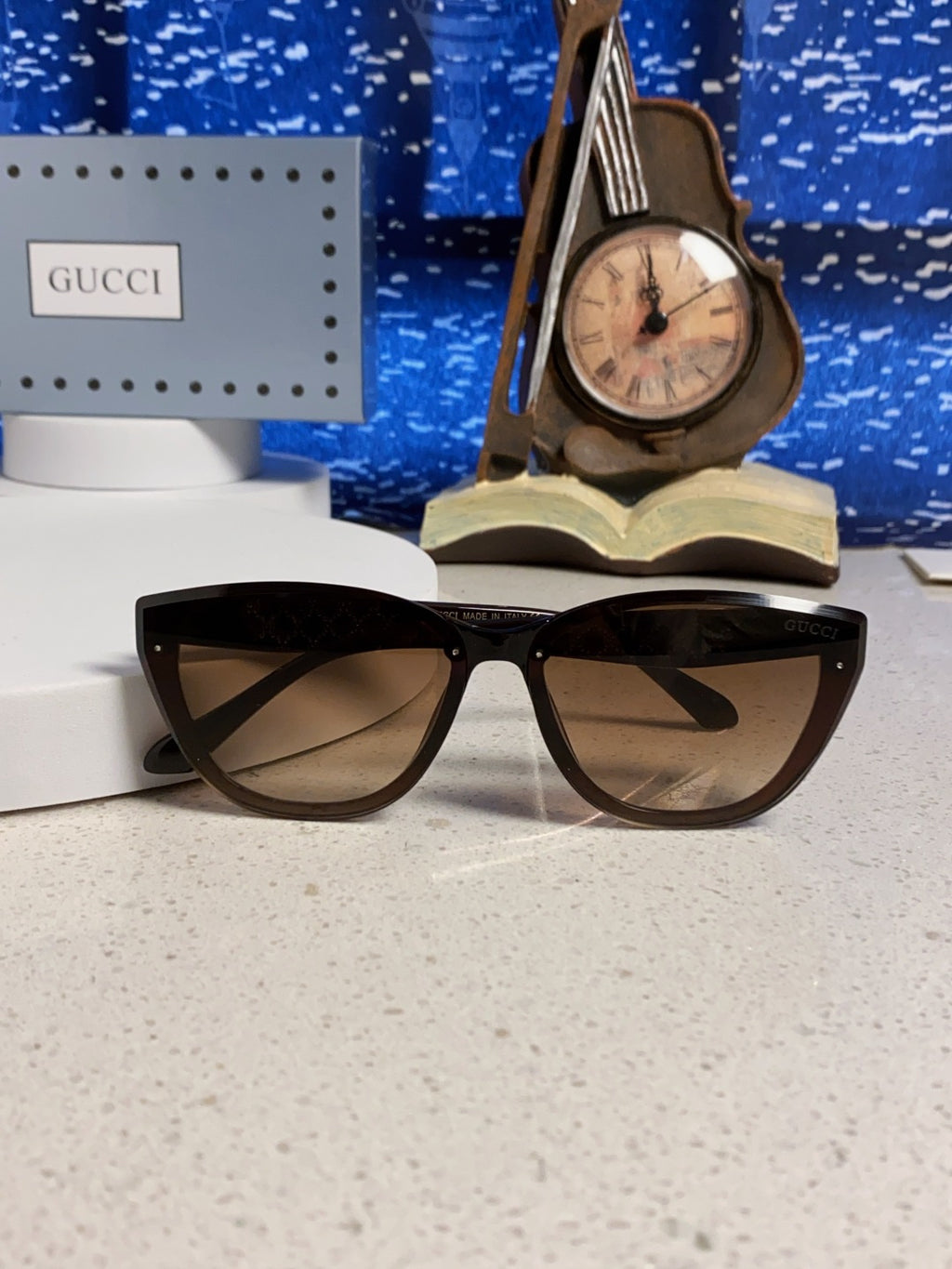 Gucci Cat-Eye Brown Lens Sunglasses for Men & Women - 357955 - detail image 9