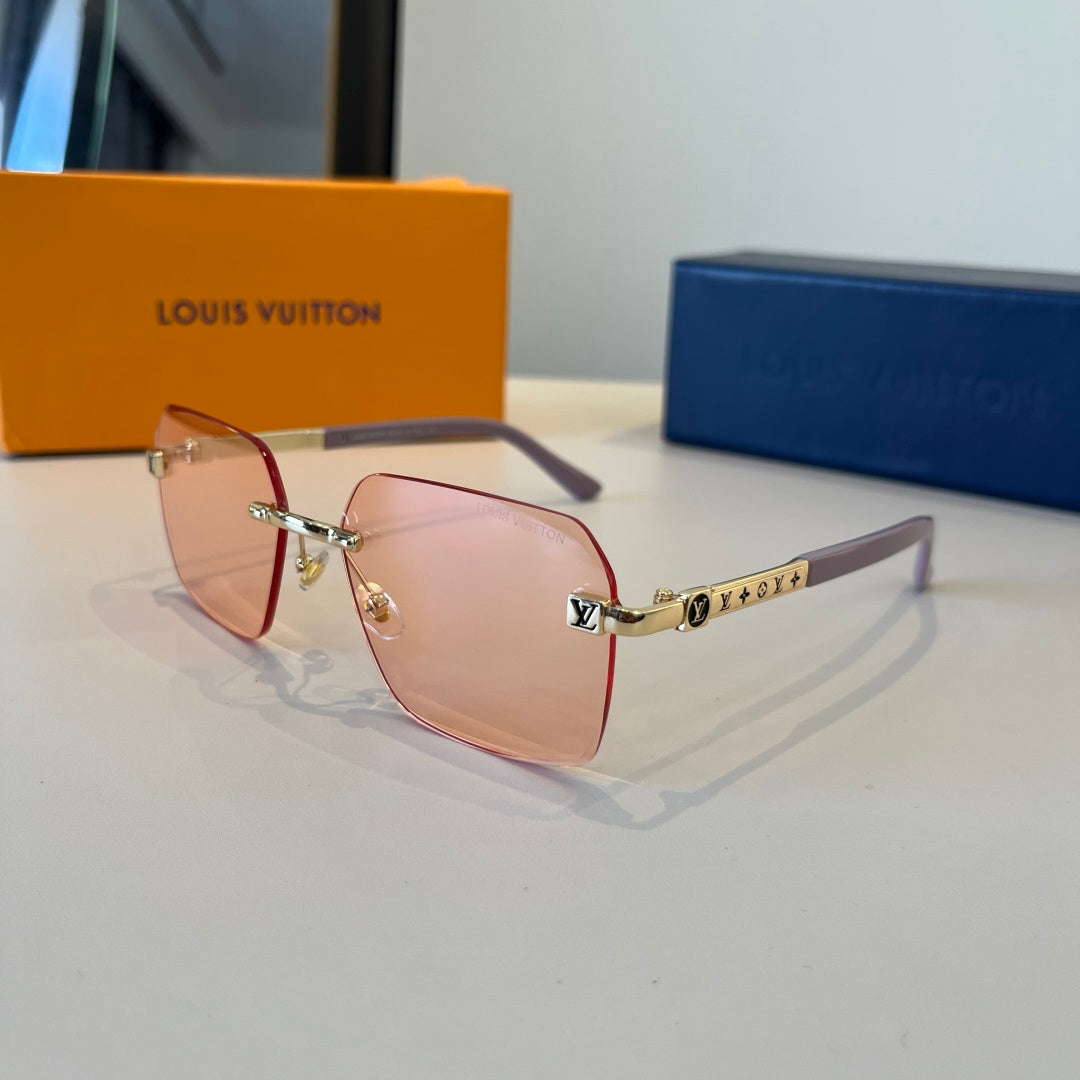 Louis Vuitton Fashion Gold Lens Sunglasses for Men & Women - 997406 - detail image 3