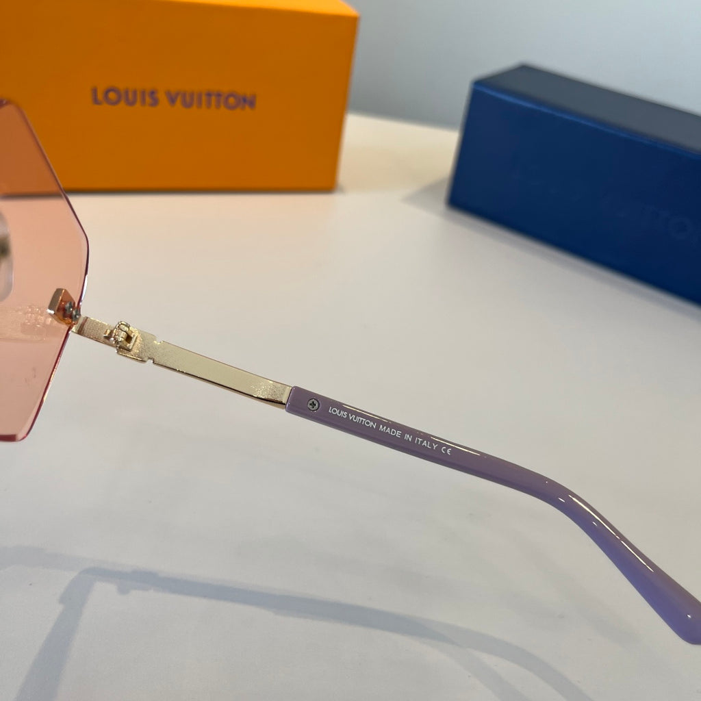 Louis Vuitton Fashion Gold Lens Sunglasses for Men & Women - 997406 - detail image 4